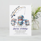 魚釣り誕生日 招待状 (スタンド正面)
