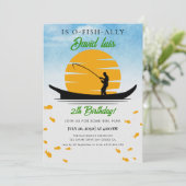 魚釣り誕生日 招待状 (スタンド正面)