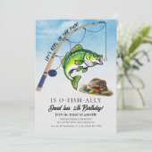魚釣り誕生日 招待状 (スタンド正面)