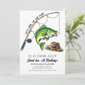 魚釣り誕生日 招待状 (スタンド正面)