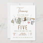 魚釣り誕生日O-Fish-Ally The Big One誕生日 招待状 (正面)