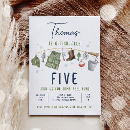 魚釣り誕生日O-Fish-Ally The Big One誕生日 招待状