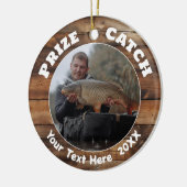 魚釣り賞取材写真記念 セラミックオーナメント (左)