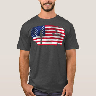 魚釣り贈与 Tシャツ