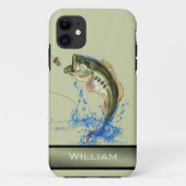 魚釣り跳躍魚名 Case-Mate iPhoneケース (裏面)