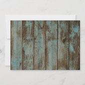 魚釣り退職写真招待状 招待状 (裏面)