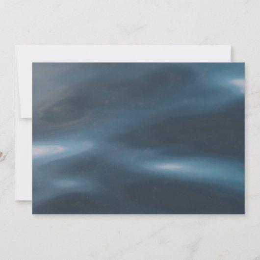 魚釣り退職写真招待状 招待状 (裏面)