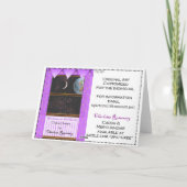 魚釣り部屋のバースデー・カード カード (裏面)