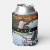 魚釣り釣り 缶クーラー (缶正面)