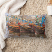 魚釣り隊 ランバークッション (ブランケット)