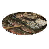 魚釣り静止期 カッティングボード (角)