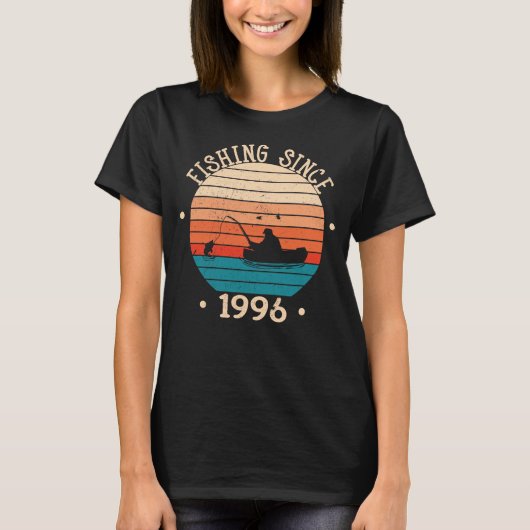 魚釣り魚の誕生日1996 Tシャツ (正面)