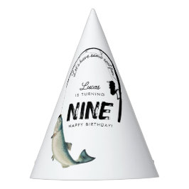 魚釣り魚類テーマリールおもしろい子供の誕生日パーティー パーティーハット