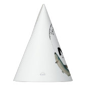 魚釣り魚類テーマリールおもしろい子供の誕生日パーティー パーティーハット (左)