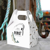 魚釣り魚類テーマリールおもしろい子供の誕生日パーティー フェイバーボックス