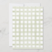 魚釣り1歳の誕生日O-Fish-Ally One誕生日 招待状 (裏面)