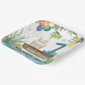 魚釣り1歳 ペーパープレート (傾斜あり)