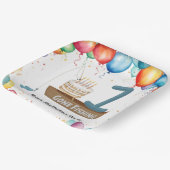 魚釣り1歳 ペーパープレート (傾斜あり)