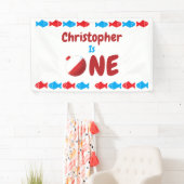 魚釣り1歳 横断幕 (インサイチュ)