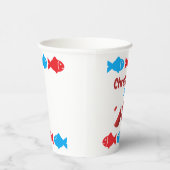 魚釣り1歳 紙コップ (右)