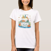 魚釣り1歳 Tシャツ (正面)