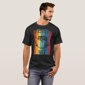 魚釣り1947第75誕生日96歳の漁師 Tシャツ (正面フル)