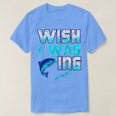 魚釣り1 Tシャツ (デザイン正面)