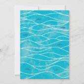 魚釣り4th誕生日O-Fish-Ally 4男の子 招待状 (裏面)