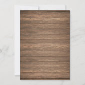 魚釣り6歳の少年田舎アウトドア 招待状 (裏面)