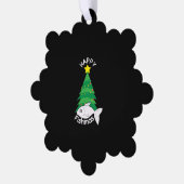 魚釣り オーナメントカード (左)