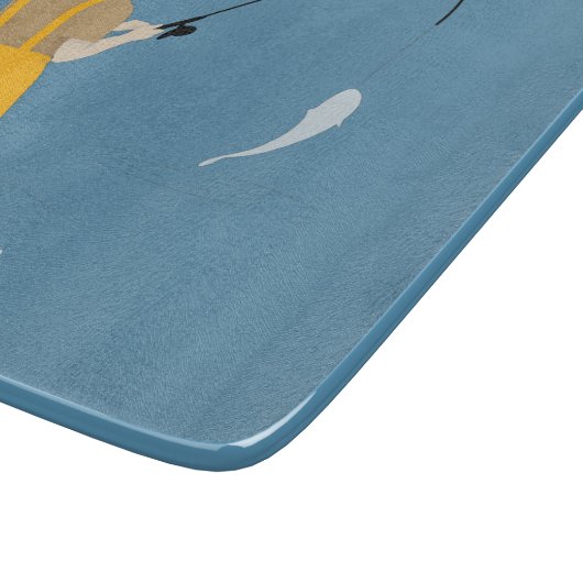 魚釣り カッティングボード (角)