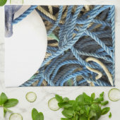 魚釣り キッチンタオル (折り畳み)