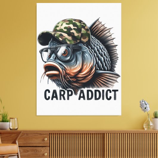 魚釣り キャンバスプリント (インサイチュ (リビング))