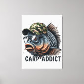 魚釣り キャンバスプリント (正面)