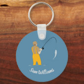 魚釣り キーホルダー (正面)