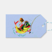 魚釣り ギフトタグ (正面(横))