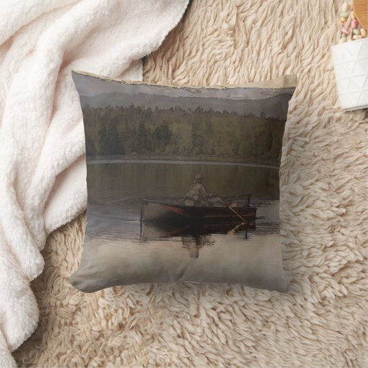 魚釣り クッション (ブランケット)