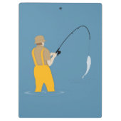 魚釣り クリップボード (裏面)