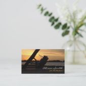 魚釣り/コーチ名刺 名刺 (スタンド正面)