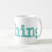 魚釣り コーヒーマグカップ (正面右)