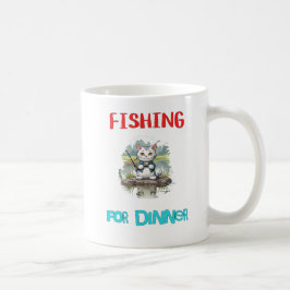 「魚釣り」 コーヒーマグカップ