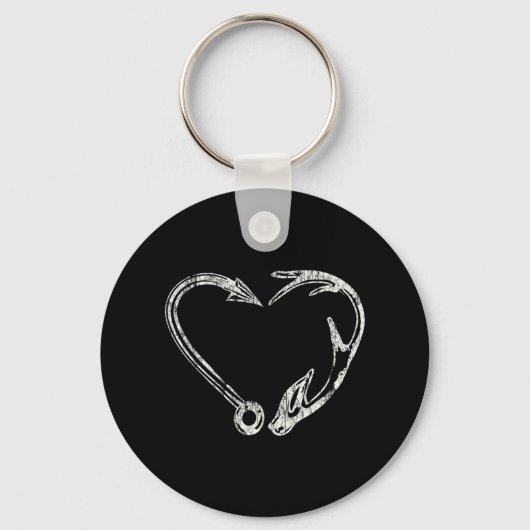 魚釣り&シェッドハンターアントラーエルクディアー狩り キーホルダー (正面)