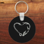 魚釣り&シェッドハンターアントラーエルクディアー狩り キーホルダー (正面)