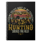 魚釣り&シェッドハンターアントラーエルクディアー狩り ノートブック (正面)