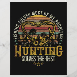 魚釣り&シェッドハンターアントラーエルクディアー狩り レターヘッド