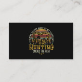 魚釣り&シェッドハンターアントラーエルクディアー狩り 名刺 (正面)