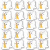 魚釣り シール (正面)