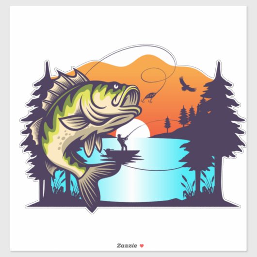 魚釣り シール (シート)