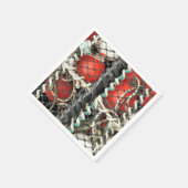 魚釣り スタンダードカクテルナプキン (角)