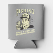 魚釣り：スポーツは酒を勧める 缶クーラー (正面)